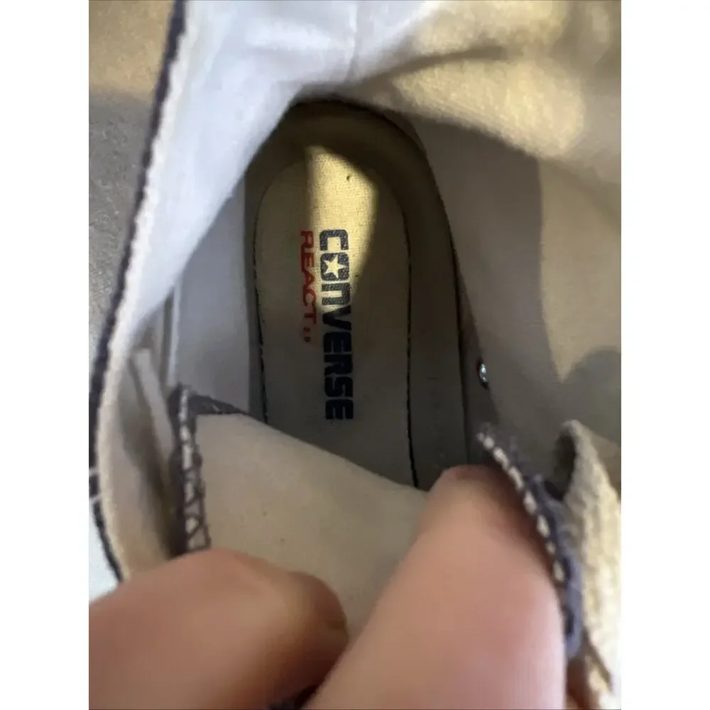 Converse Chuck Taylor Allstar Hi Top Sneaker Navy (M4/W6) Cork Logo Japanese - Picture 8 of 10